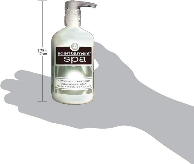 Best Shot Scentament Spa Fortifying Puppy Conditioner, Ideal Skin Care Product, for Deep Cortex Conditioning, Cucumber Melon, 16 Ounces