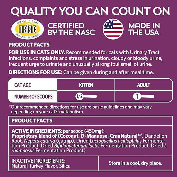 Meowbiotics Cat Probiotics Powder– Good Guts Digestive Health & Kitty P. Freely Variety Pack – Immune Support, UTI & Kidney Care – Food Topper Supplement – Made in USA – 30-Day Supply Each