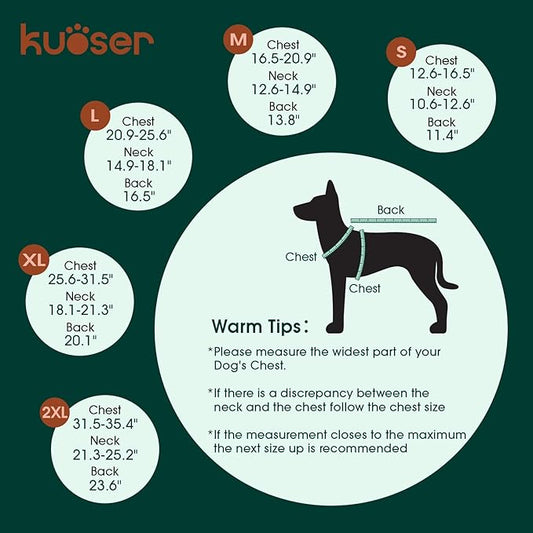 Kuoser Dog Tuxedo for Large Dogs, Pet Wedding Outfit with Bow Tie, Dog Suit and Bandana Set Formal Dogs Tux Pet Costume Halloween Christmas Outfit for Birthday Party Cosplay