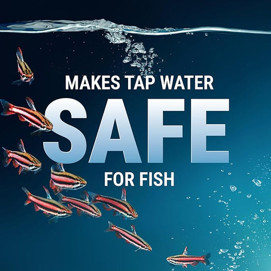 Fritz Complete – Concentrated Water Conditioner/Tap Water Dechlorinator, Instantly Detoxifies Chlorine, Chloramines, Heavy Metals, Ammonia, Nitrite/Nitrates, for Fresh and Saltwater (1 gal)