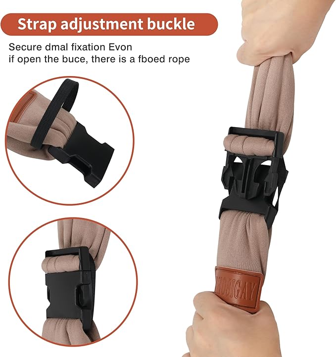 Small Pet Carrier Pouch Sling for Daily with Adjustable Strap Pocket Safety Buckle for Puppy Dog Papoose and Cat Kitten Coffee