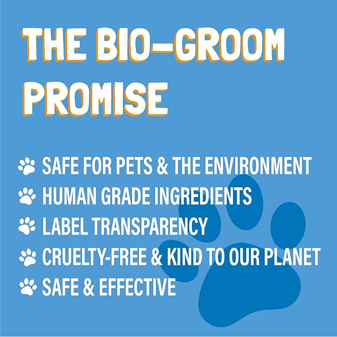 Bio-Groom Super Whitening Dog Shampoo - Whitening Pet Shampoo, Dog Bathing Supplies, Puppy Wash, Grooming Supplies, Cruelty-Free - 1 Gallon