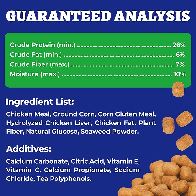 Wellix Dental Treats for Cats and Small Dogs - Crunchy Cat Teeth Cleaning Treats for Fresh Breath & Plaque Control - Pet Dental Chew for Kittens&Puppy - Chicken Flavor (8.82oz)