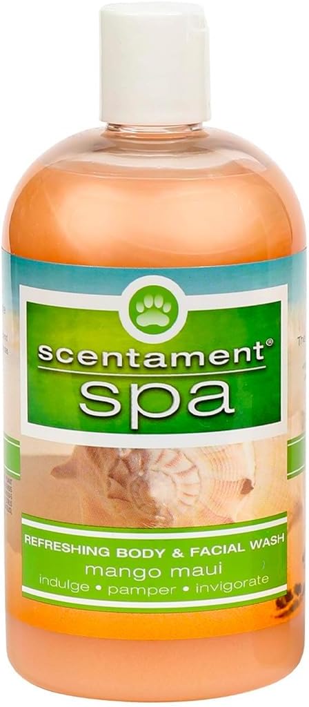 Best Shot Scentament Spa Seasonal Facial & Body Wash, Mango Maui, 16 oz