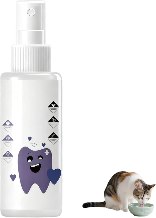 Pawbright Dental Water Additive, Specialized Dental Care Formula,Natural & Flavorless Formula to Fight Tartar,Promote Healthy Gums & Freshen Breath Easy Daily Use for All Pet(237ML)