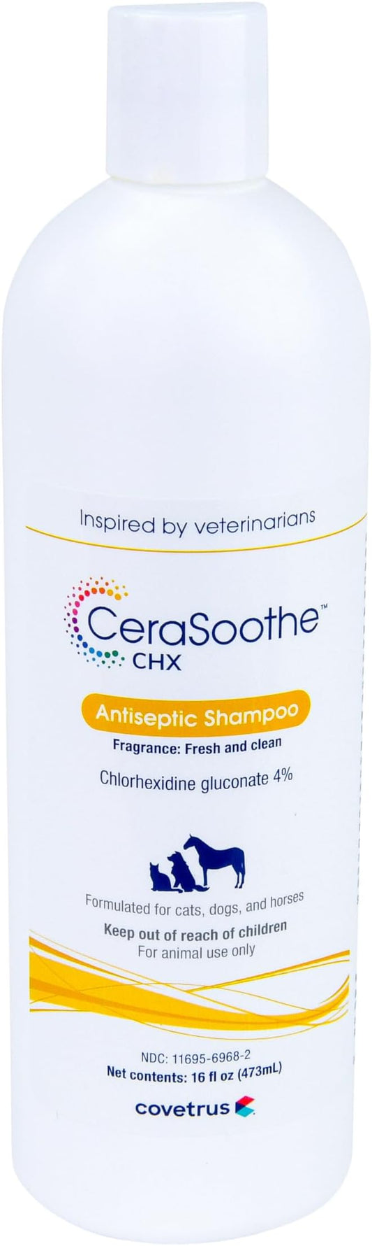 CeraSoothe® CHX Antiseptic Shampoo 16oz