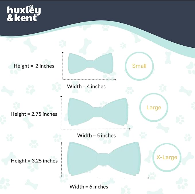 Huxley & Kent Pet Bow Tie for Dogs & Cats - Halloween Adjustable Hook & Loop Collar Accessory - Cute & Comfortable for Holidays & Celebrations - Halloween Donuts, Large