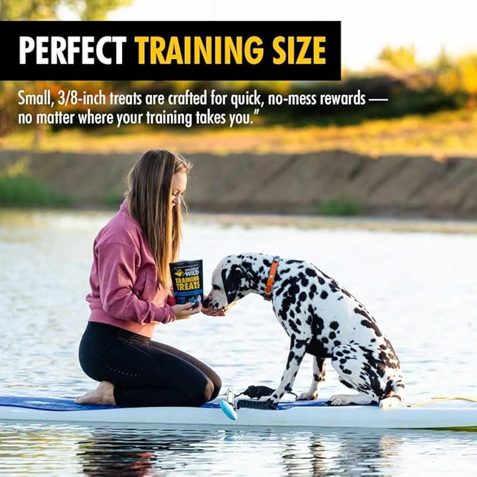 High Country Wild Blueberry Elk & Venison Dog Training Treats - Natural Grain-Free Puppy & Dog Snacks - Protein Treat for Training, Reward (4 Ounce (Pack of 2), Blueberry)