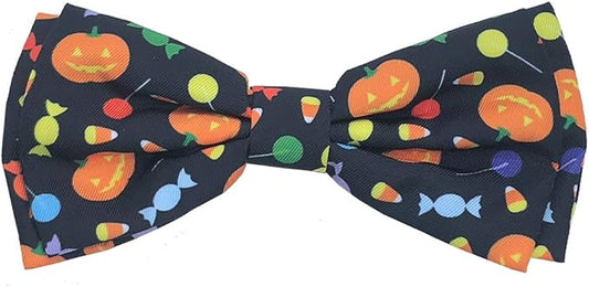 Huxley & Kent Pet Bow Tie for Dogs & Cats - Halloween Adjustable Hook & Loop Collar Accessory - Cute & Comfortable for Holidays & Celebrations - Trick or Treat, Extra-Large