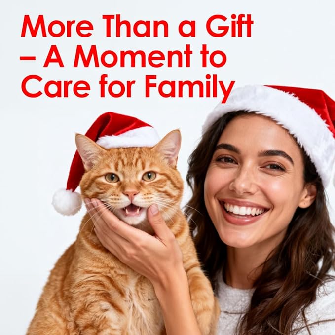 Mooncat Set – Waterless Shampoo, Paw Balm & Dental Wipes – Holiday Grooming Kit & Stocking Stuffers for Cat Lovers, Limited Edition