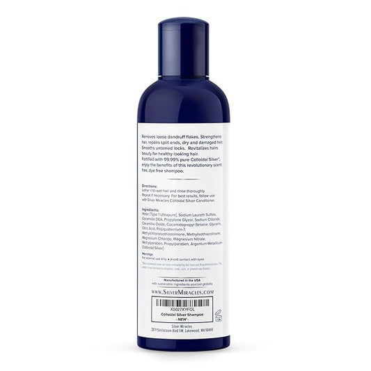 Silver Miracles - Colloidal Silver Shampoo Unscented