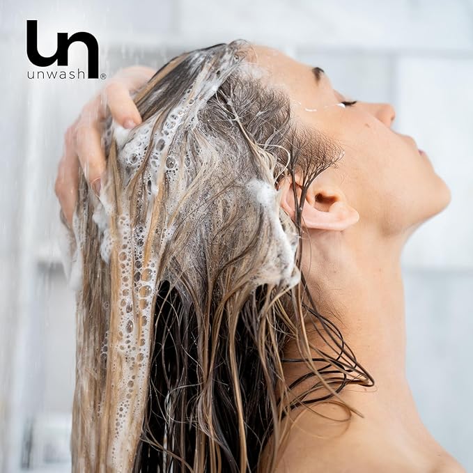 Unwash Anti Residue Hair Cleanser: Gentle pH Balanced Clarifying Shampoo, Removes Build-up, Moisture Balancing, Hair Detox
