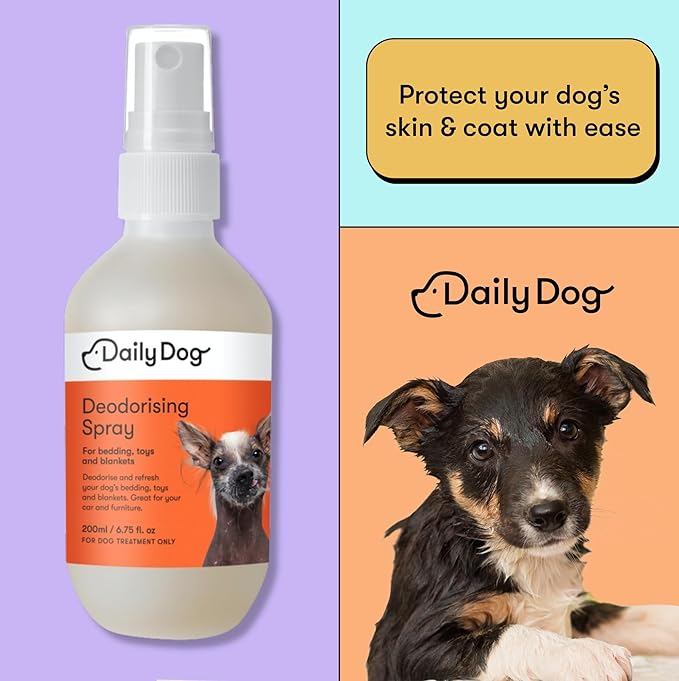 Deodorizing Spray - Pet Odor Spray for Home, Dog & Cat Bedding, Toys, Blankets - 200ml (bundle of 2)