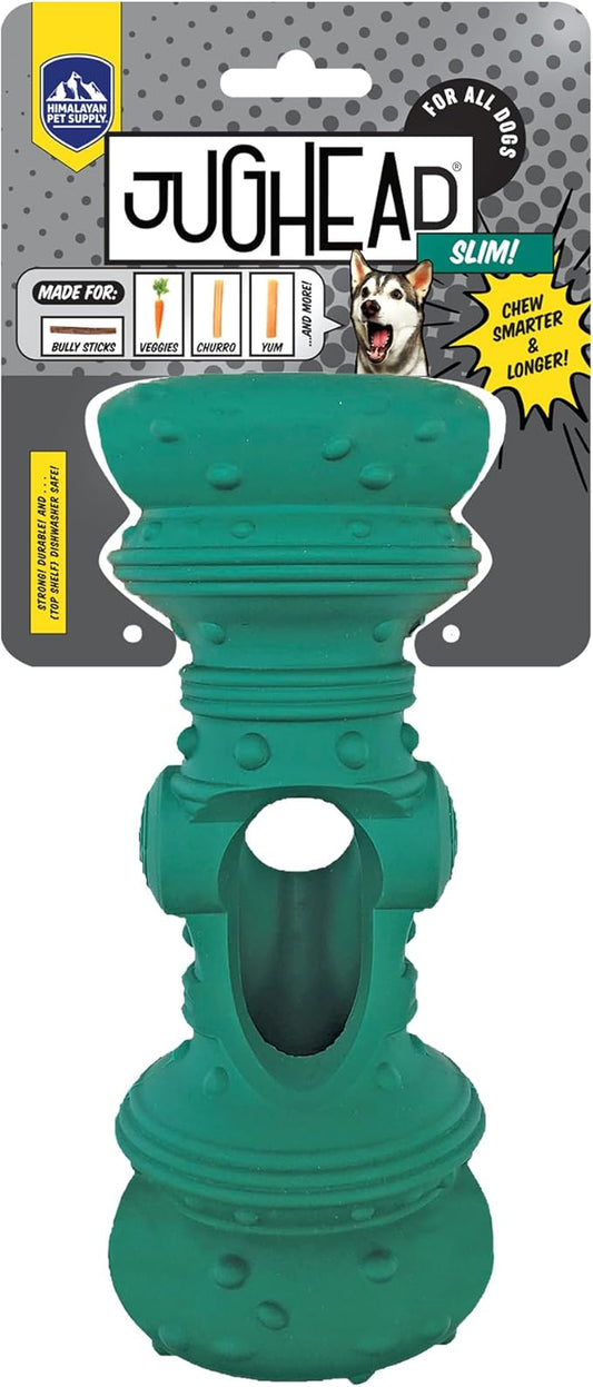 Himalayan Jughead Slim Dog Chew Holder - Holds Chews & Treats for Dogs, Slows Down Fast Chewers for Long Lasting Chews - for Himalayan YUM and Churro Treats, and Veggie Treats Like Apples & Carrots