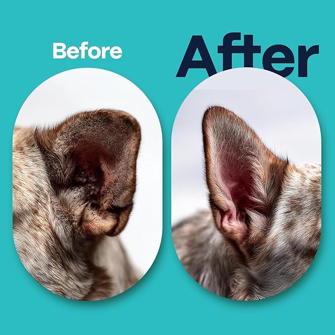 DOCO Dog & Cat Ear & Teeth Cleaning Wipes Kit - Removes Plaque, Tartar & Wax, Freshens Breath, Soothes Ears with Chamomile, Aloe & Bacon Flavor - Gentle & Effective for All Pets, 100 Count