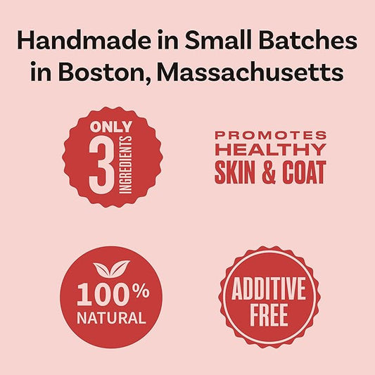 Polkadog Salmon Says Training Bits - Omega-3 Rich, Low Fat Healthy Dog Treat - Digestible, Vitamin & Mineral Packed Dog Snacks - Crunchy 3-Ingredient Treat, Ideal for Dogs with Allergies - 7oz