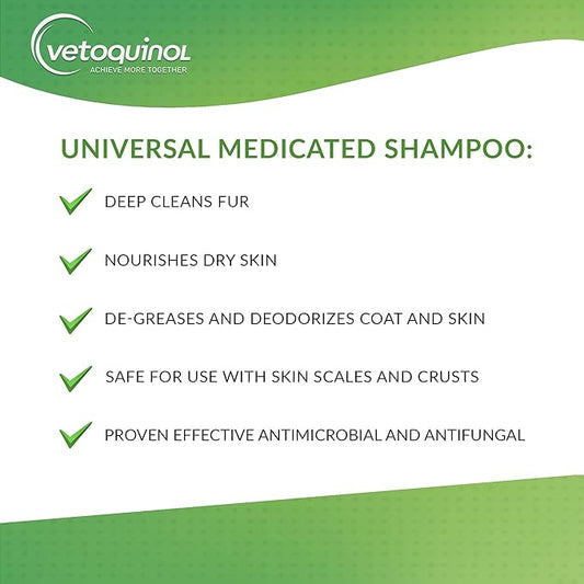 Vetoquinol Universal Medicated Pet Shampoo