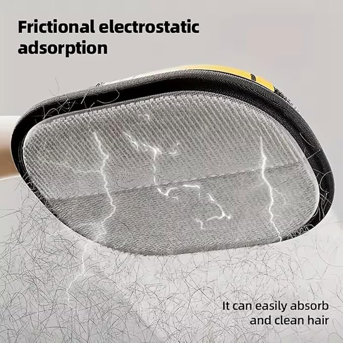 SMORBRID Magic Brush Pet Hair Remover, Electrostatic Pet Hair Removal Glove for Cats & Dogs Hair Remover for Couch, Furniture, Carpet, Curtain, Upgraded Animal Fur Removal Tool Cat Grooming Gloves