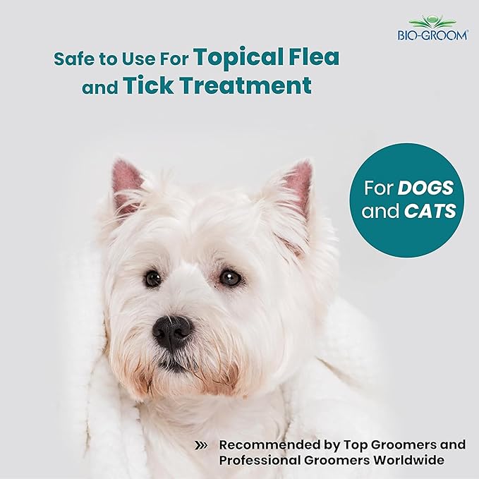 Bio-Groom Waterless Dog Shampoo - Tearless, No-Rinse, Dog Bathing Supplies, Puppy Wash, Cat Grooming Supplies, Cruelty-Free, Product Made in USA, Dry Shampoo Spray - 16 fl oz 1-Pack