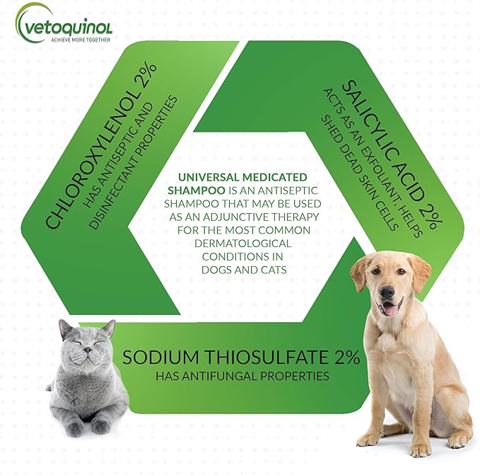 Vetoquinol Universal Medicated Pet Shampoo