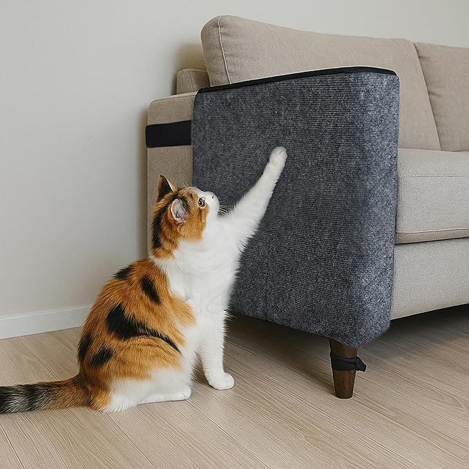Cat Scratch Protector for Sofa – Couch Corner Scratcher, Furniture Protector for Cats, Anti-Scratch Sofa Armrest Cover, Cat Scratcher Couch, Scratch Guard for Furniture, Sofa Scratcher for Cats
