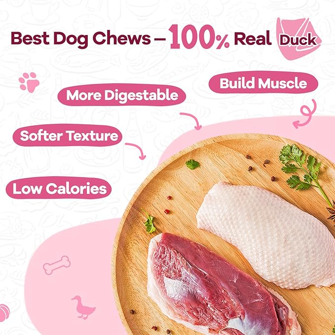 PAWUP Dog Treats Pumpkin Biscuits Sticks w/Duck Low Fat Dog Snacks, Healthy Biscuits with Taurine for Small Dogs, 12.5 oz