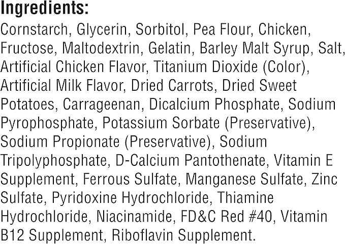 Dreambone Twist Sticks Rawhide Free Dog Chews, Made with Real Chicken, 100 Count (Pack of 1)