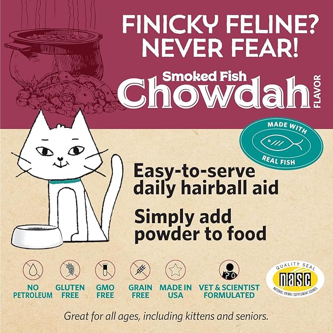 Meowbiotics Cat Probiotic Powder for Urinary, Gut, Immune Health, Variety Pack Kitty P. Freely Urinary Care, Hairball Buster, Good Guts Digestive Support Food Topper Supplement Made in USA 30d Supply