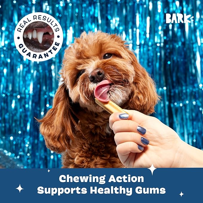 Barkbox Bright Original Dog Dental Chew Sticks, Plaque and Tartar Cleaning - Small Breeds (30 Chews)