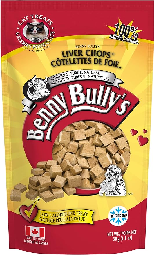 Liver Chops Original Cat Treats (2 Pack) - 30 g/ 1.0oz