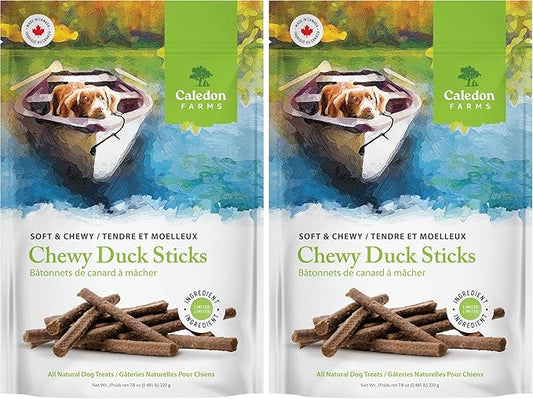 Caledon Farms Chewy Duck Sticks (Pack of 2)