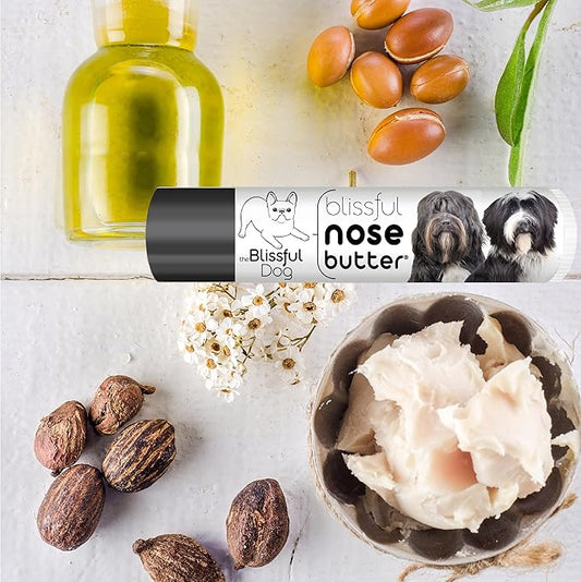 The Blissful Dog Tibetan Terrier Unscented Nose Butter - Dog Nose Butter, 0.15 Ounce